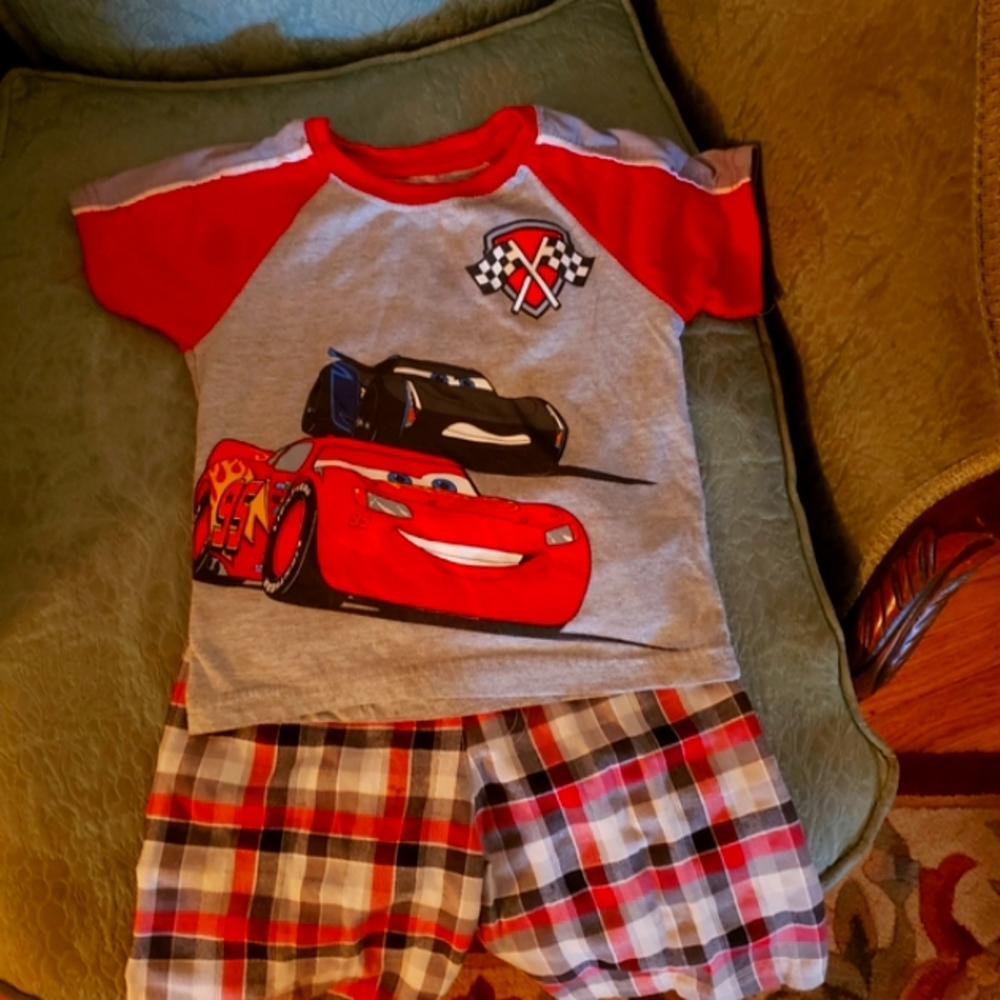 Disney Cars Short & Shirt Set